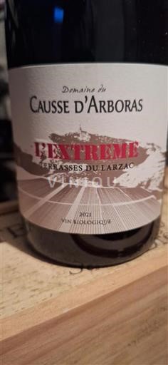 Languedoc Terrasses-du-Larzac Domaine Cause Arboras L'Extreme 2021