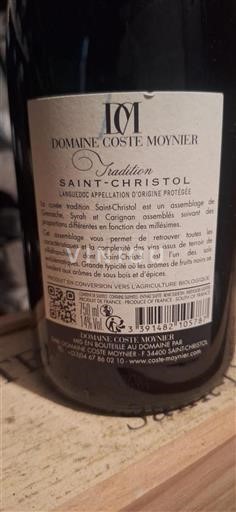 Languedoc Domaine Coste-Moynier Tradition 2021