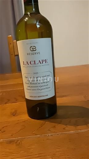 Linguadoca La Clape Gérard Bertrand Réserve 2023