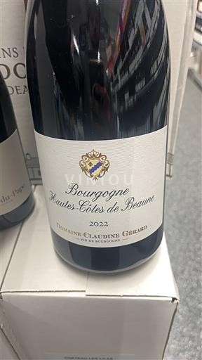 Burgundi Määrittelemätön Domaine Claudine Girard 2022