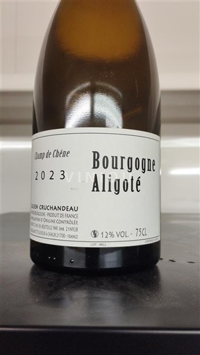 Burgundsko Bourgogne-aligoté Domaine Cruchandeau Champ de Chêne 2023