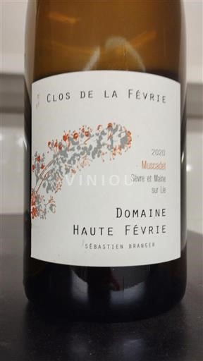 Loire-dalen Muscadet-Sèvre-et-Maine Domaine Haute Févrie Clos de la Févrie 2020