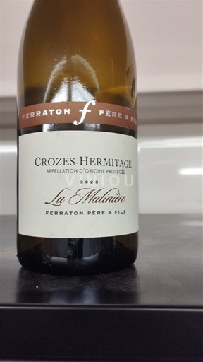 Vale do Ródano Crozes-Hermitage Ferraton Père & Fils La Matinière 2023