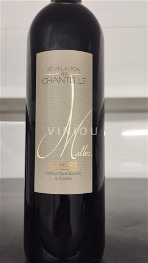 Sud-Ouest Cahors Révélation de Chantelle Malbec 2022