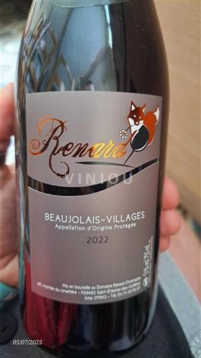 Beaujolais Beaujolais Villages Renard 2022