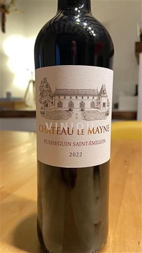 Bordeaux Puisseguin-saint-émilion Château Le Mayne 2022