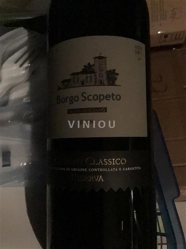 Toscana Chianti Classico Borgo Scopeto 2018