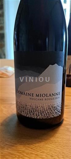 Dolina Loare Côtes d'Auvergne Domaine Miolanne Volcane Rouge 2024