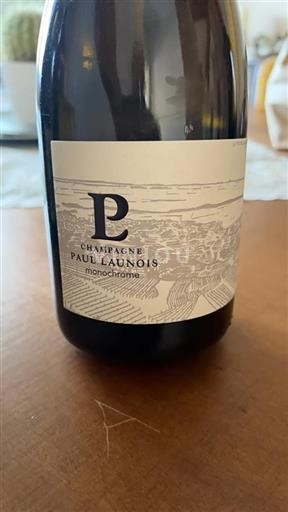 Champagne Champagner Paul Launois monochrome 2021