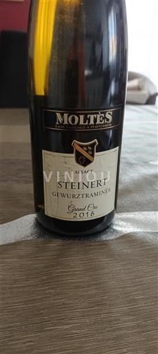 Alsace Gewurztraminer Grand Cru Moltes Steinert 2016