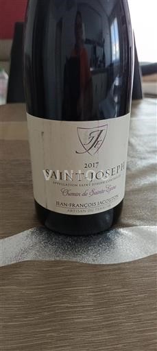 Rhônen laakso Saint-Joseph Jean-François Jacouton Chemin de Sainte-Épine 2017