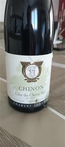 Loiren laakso Chinon Charles Joguet Clos du Chêne Vert 2016