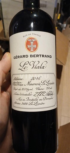 Linguadoca Minervois-la-livinière Gérard Bertrand Le Viala 2016