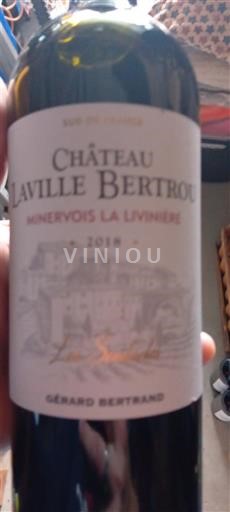Languedoc Minervois-la-Livinière Château Laville Bertrou 2018
