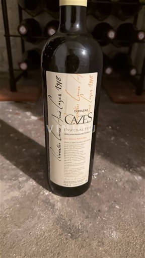 Roussillon Rivesaltes Domaine Cazes 1978