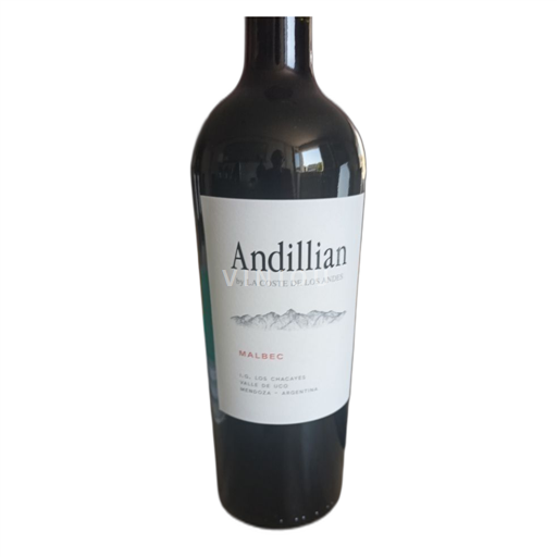 Mendoza Thung lũng Uco La Coste de Los Andes Andillian Không niên vụ