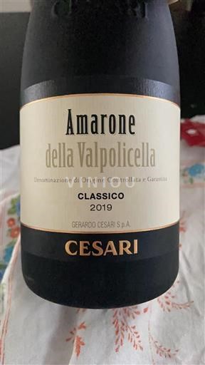 Vénétie Amarone della Valpolicella Cesari Classico 2019