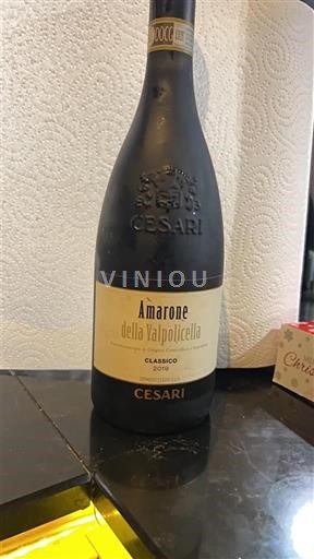 Vénétie Amarone della Valpolicella Cesari Classico 2019