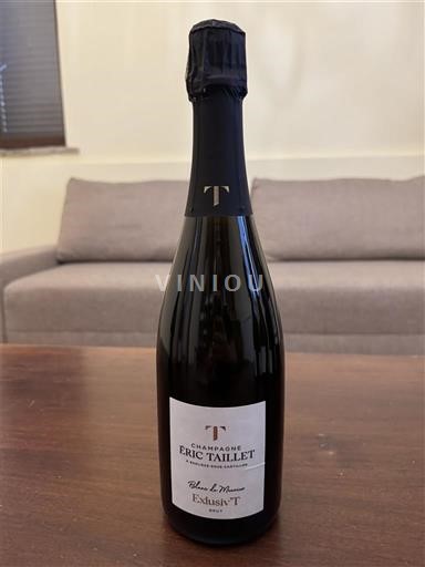 Šampanja Šampanjec Éric Taillet Exclusi•T Neleten.