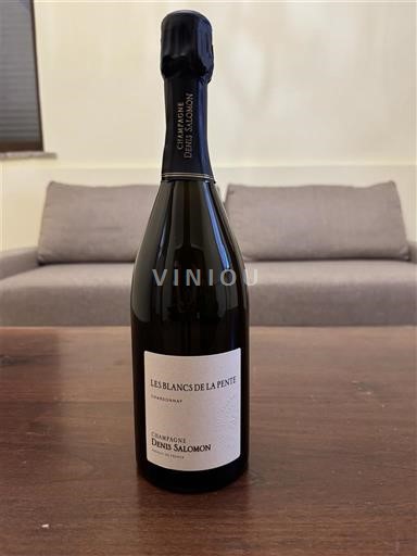 Champagne Denis Salomon Les Blancs de la Pente Icke årgångsbetecknad