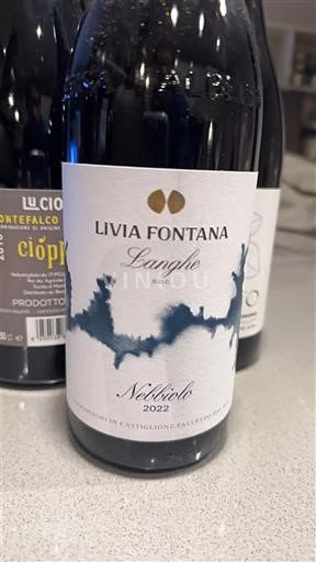 Piemont Langhe Livia Fontana Nebbiolo 2022