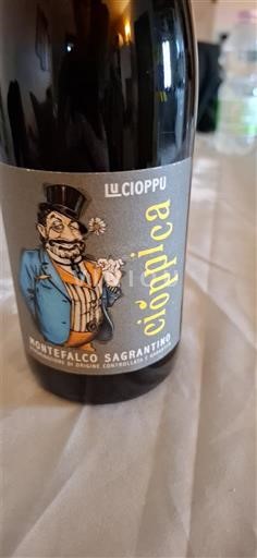 Ombrie Montefalco Sagrantino Lu Cioppu Cioppica 2016
