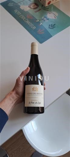 Rhônen laakso Côtes-du-rhône Château La Font du Loup Signature Ei vuosikertaa