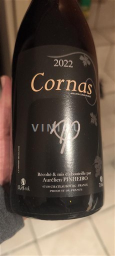 Thung lũng Rhône Cornas Aurélien Pinheiro 2022