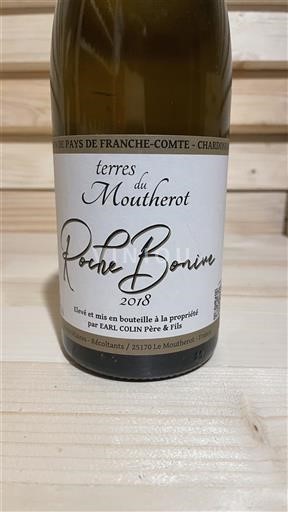 Jura Terres du Moutherot Roche Bonin 2019