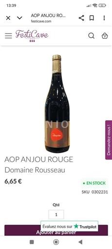 Loiren laakso Anjou Rousseau 2023