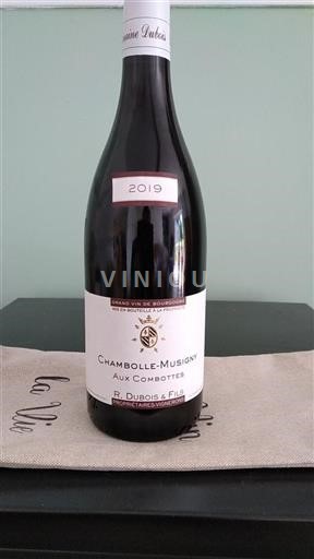 Burgundi Chambolle-Musigny Premier Cru Domaine Dubois Aux Combottes 2019
