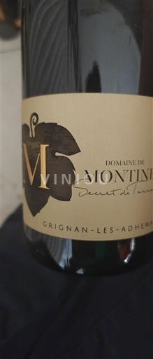 Thung lũng Rhône Grignan-les-adhémar Domaine Montine Secret de Terroir Không niên vụ