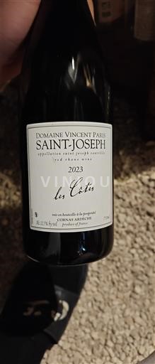 Rhône Valley Saint-Joseph Domaine Vincent Paris Les Côtes 2023