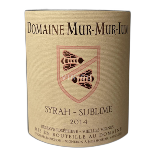 Rhônen laakso Rhône-laakso Mur Mur Ium Syrah Sublime 2014