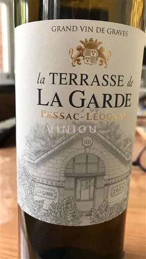 Bordeaux Pessac-Léognan Domaine La Garde La Terrasse de La Garde 2023