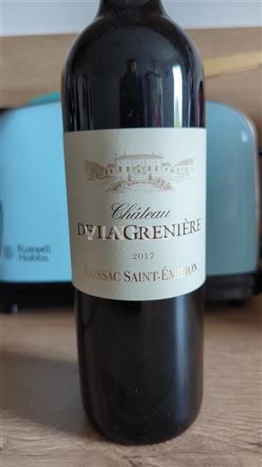 Burdeos Lussac-Saint-Émilion Château de la Grenière 2017