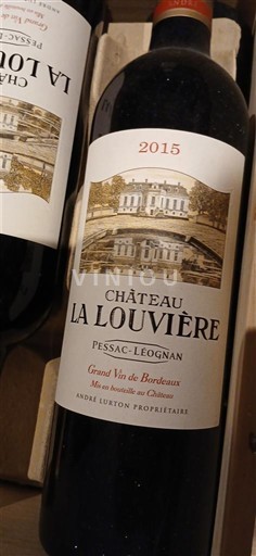 Bordeaux Pessac-Léognan Château La louviere 2015