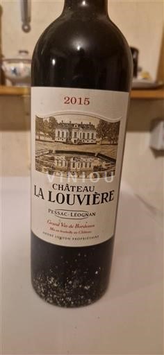 Bordeaux Pessac-Léognan Château La louviere 2015