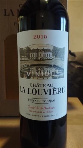 Burdeos Pessac-Léognan Château La louviere 2015