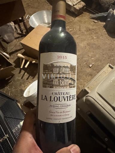 Bordeaux Pessac-Léognan Château La louviere 2015