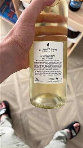 Loire Valley Domaine Petiteau Le Petit'ô Blanc Non-Vintage