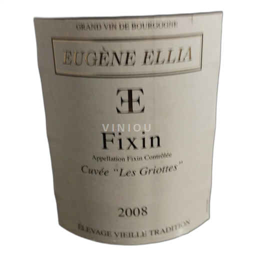 Borgogna Fixin Eugène Ellia Les Griottes 2008