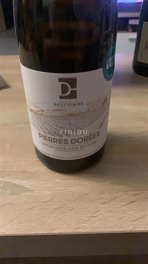 Beaujolais Famille Descombes Pierres Dorées 2022