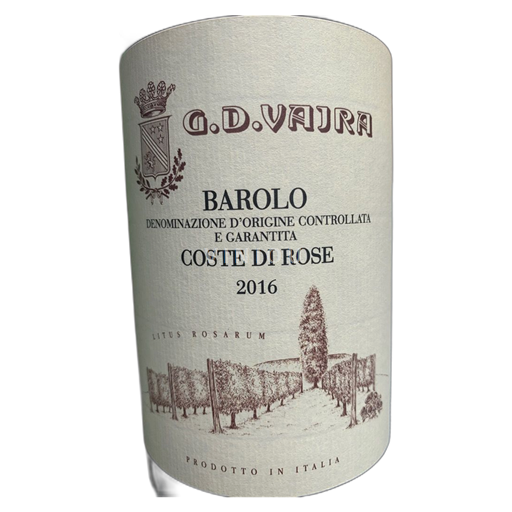 Piemonte Barolo G.D. Vajra Coste di Rose 2016