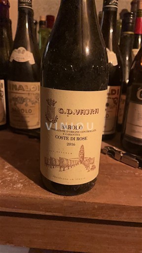 Piémont Barolo G.D. Vajra Coste di Rose 2016
