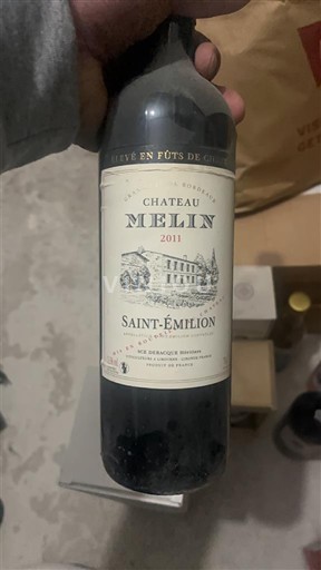 Bordeaux Saint-Émilion Château Melin 2011