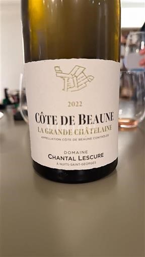 Bourgondië Côte-de-Beaune Domaine Chantal Lescure La Grande Châtelaine 2022