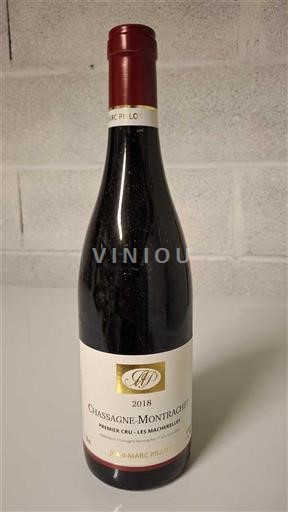 Bourgogne Chassagne-montrachet Premier Cru Domaine Jean-Marc Pillot Les Macherelles 2018