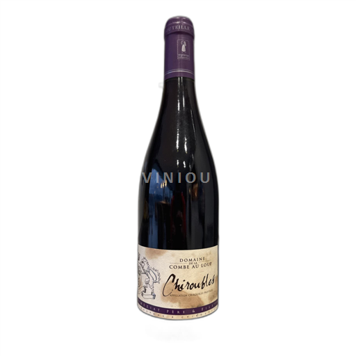 Vin Rouge sec Domaine La Combe au Loup 2020 France Beaujolais Chiroubles AOC