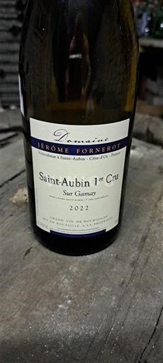 Bourgogne Saint-Aubin Premier Cru Domaine Jérôme Fornerot Sur Gamay 2022